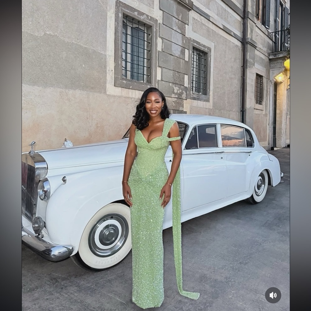 Dina Dress 
Worn only once for a few hours